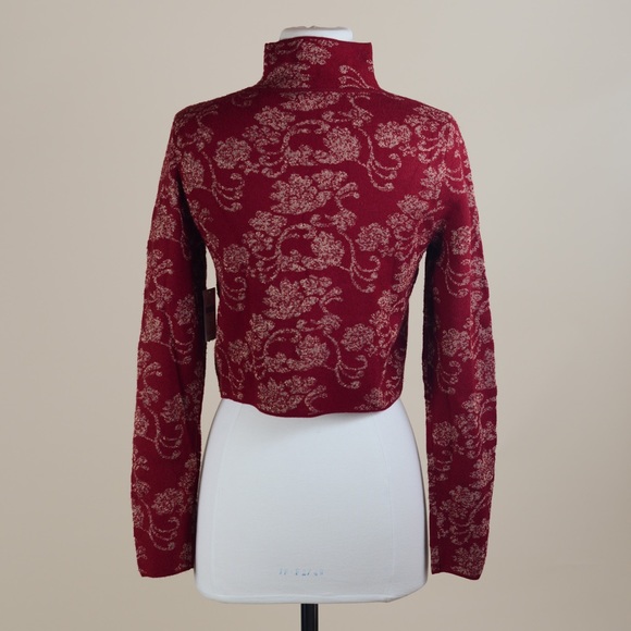 NEW Anthropologie Cropped Sweater - Picture 6 of 10